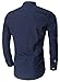 Emiqude Men's Casual Long Sleeve Plaid Dress Shirts