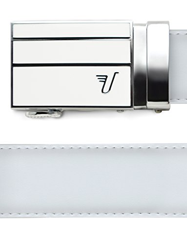 Mission Belt Men's Leather Ratchet Belt, 3Bar Collection