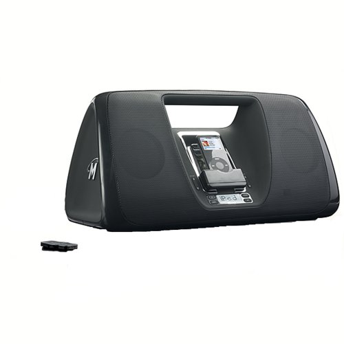 Electronics: Memorex Mi3005BLK iMove Boombox for iPod  Black 