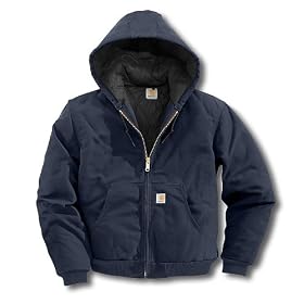 Carhartt Men's Quilted-Flannel Lined Duck Active Jacket