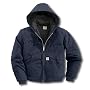Carhartt Men's Quilted-Flannel Lined Duck Active Jacket