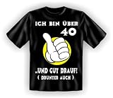 Eigenschaften Shirt Zauber / Shirt Zauber Fun T-Shirt - Ich bin über 40... - XL