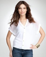 Boxy Button Cami Down