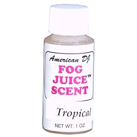 American DJ 1 ounce Tropical fog scent to scent a gallon of water based fog juice
