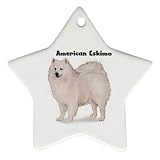 American Eskimo Ornament (Star)