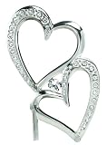 Hortense B. Hewitt Wedding Accessories Sparkling Love Cake Pick, 7-Inch Tall