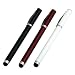 Loctek New Capative Touch Screen Pen with Ball Pen Aluminum Alloy Free Shipping