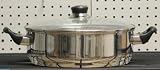 American Trading House SS-301 28X8.5 SAUCEPAN TWO SIDES HANDLE 5.5 LITER