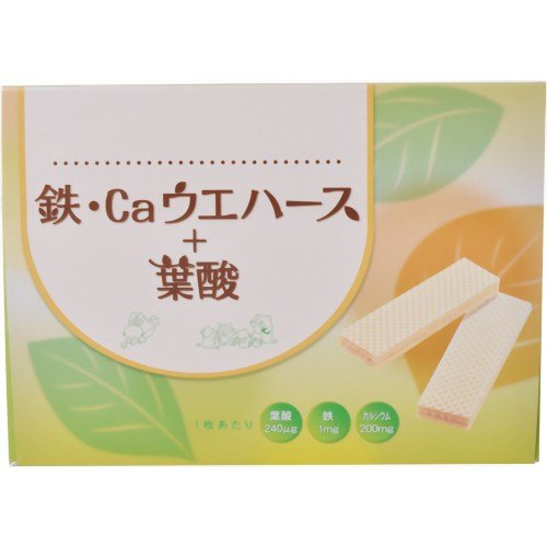 鉄・カルシウムウエハース+葉酸 15枚