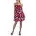 Juniors' Xhilaration� Strappy Sack Dress - Pink/ Brown Print