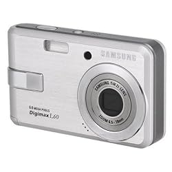 Samsung Digimax L60 6.0MP Digital Camera with 3x Optical Zoom (Silver)