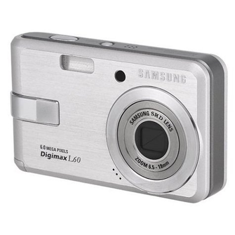 Samsung Digimax L60 6.0MP Digital Camera with 3x Optical Zoom (Silver)