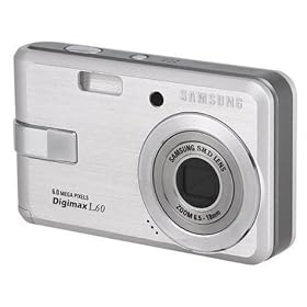 Samsung Digimax L60 6.0MP Digital Camera with 3x Optical Zoom (Silver)