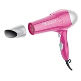 Revlon RV474 1875 Watt Ionic Styler Dryer, Pearlized Pink with Silver Spray