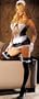 Maid For You - Women's Sexy French Maid Costume Lingerie Outfit by 3WISHES.COM