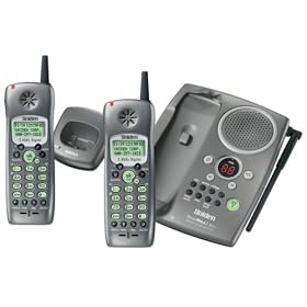Uniden TRU-448-2 2.4 GHz DSS Cordless Phone with Caller ID and Digital Answering System