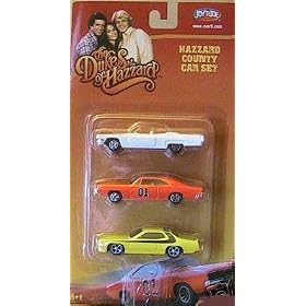 Dukes of Hazzard Matchbox Diecast 1:64 Model Car General Lee Set