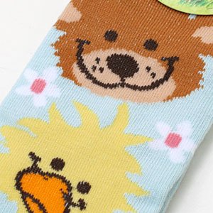 スージーズー（Suzy's Zoo） キャラソックス（靴下） ウィッツィー＆ブーフ　フラワー CP-88059