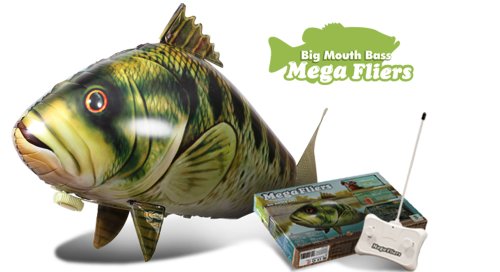 Mega Fliers - The Giant Flying Fish Big Mouth Bass