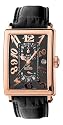 Gevril Men's Rose Gold Avenue of Americas Automatic GMT Watch #5121