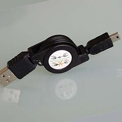 ABZ-S Aufrollbares USB Kabel. A-Stecker auf Mini-B-Stecker