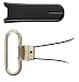Pedrini Black & Satin Two Prong Corkpuller