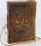 Tree of Life Leather Blank Book