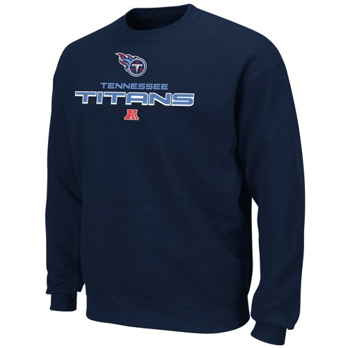 Tennessee Titans Navy Classic Heavyweight III Crewneck Sweatshirt