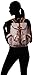 Wild Pair Printed Canvas Backpack With Faux Leather Trim