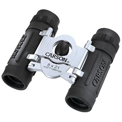 CARSON TK-821 TREK 8 X 21MM COMPACT ROOF PRISM BINOCULAR