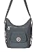 Baggallini Luggage Brussels Bag, Graphite, One Size
