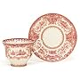 Wings Of Grace Porcelain Butterfly Teapot Teacup and Saucer Duo Beautiful Kitchen And Dining Decor