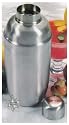 Edelstahl Cocktail Shaker mattiert 550ml 3tlg