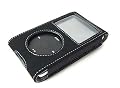 HIGH QUALITY BLACK LEATHER SPORTY ARMBAND FOR APPLE IPOD VIDEO CLASSIC 30GB, 80GB, 160GB