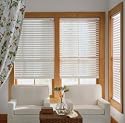 Faux Wood 2 Inch Blinds- White