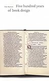Five hundred years of book design