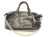 Lux De Ville Spike Tote Handbag Dagger Skull with chains by Lux De Ville
