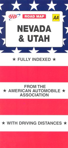 City Travel Guides Discounted  Books : Nevada-Utah (AAA Road Map)