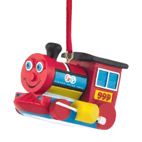 Department 56 Fisher Price Huffy Puffy Train Ornament, 1.75-Inch