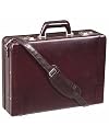 U.S. Luggage Leather Expandable Laptop Attache