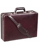 U.S. Luggage Leather Expandable Laptop Attache