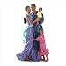 Kitchen & Housewares : African American Loving Family Of 4 Figurine 36299-EG96
