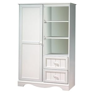 South Shore Furniture Door Chest Pure White