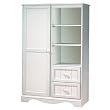South Shore Savannah Collection Door Chest, Pure White