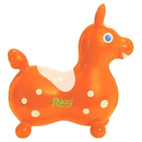 Gymnic - 'Rody' Hopping Horse, Orange