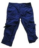 Girls Lightweight Rolled Hem Cargo Capri Pants