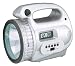 Camp-o-Matic AM/FM Clock Radio with spotlight