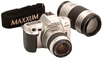 Minolta Maxxum QTsi 35mm SLR Camera Kit with 35-80mm & 75-300mm Lenses (Silver)