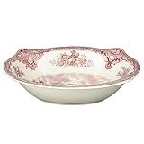 Johnson Brothers Old Britain Castles Pink Round Vegetable Platter by Johnson Brothers