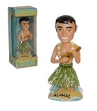 KEANU HULA HOOT DASHBOARD SHAKER - BOBBLE HEAD HAWAIIAN GIFTS